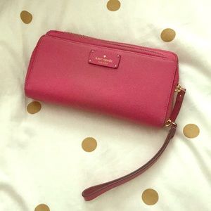 Pink Kate Spade Wristlet/Wallet